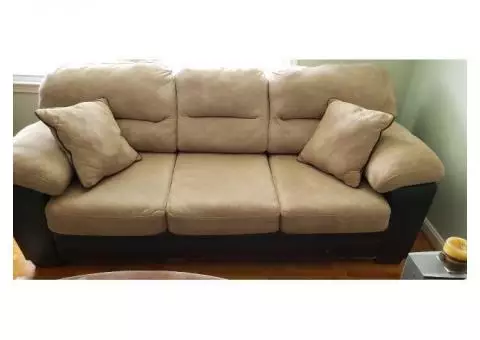 Sofa, Click Clack sofa and washer/dryer